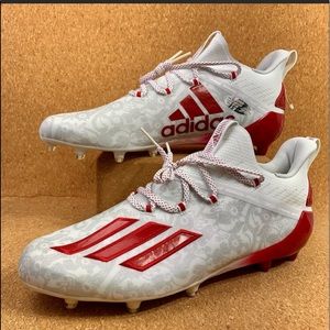 Adidas Adizero Reign young king football Cleats floral red NWOB size8 mens